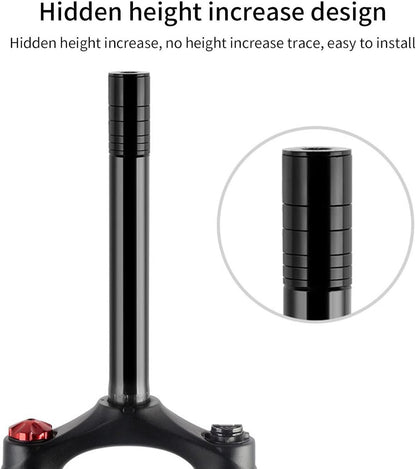 Stem Extender - Professional Stem Extender - Bicycle Handlebar Riser - Bicycle Handlebar Riser - Comfortable V1188-MS101-01454-1