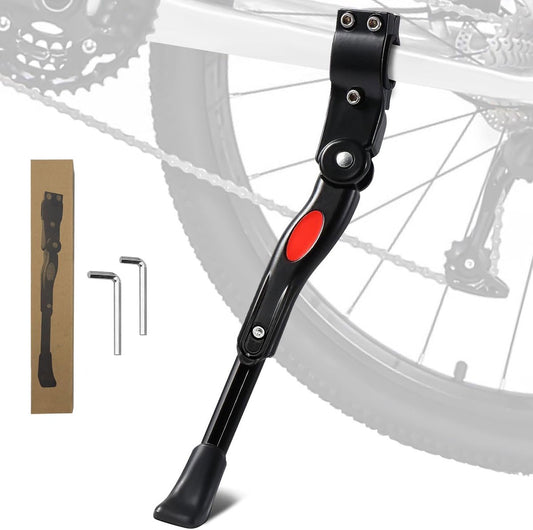 Single Adjustable Bicycle Kickstand - Suitable for 22'' to 17'' - Single Bicycle Stand - Side Stand - V1188-MS101-01459-1