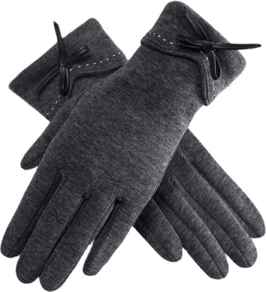 Thermal Gloves - Winter Sports - Thermal - Waterproof - Autumn - Winter Gloves Women's Thin Section Keep Warm V1188-MS101-01460-1