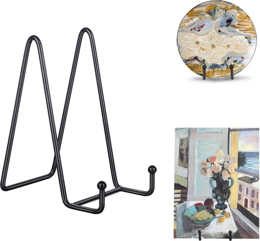 Plate Stand - Plate Rack - Plate Holder - Plate Display - 10 Inch - Stand - Holder - Support - Rack - Hanger V1188-MS101-01482-1