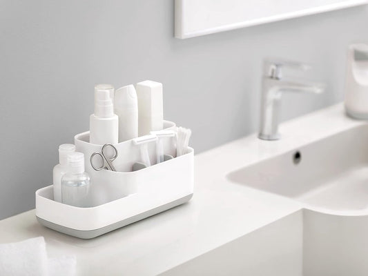 Toothbrush Holder - Toothbrush Organizer - Bathroom Organizer - 7 Sorting Compartments - Removable - With V1188-MS101-01513-1