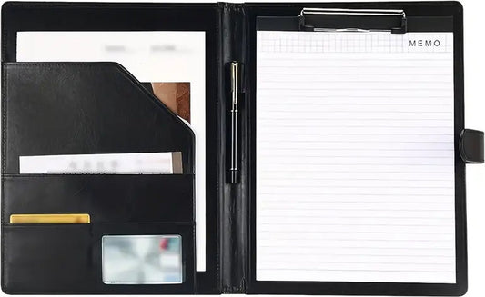 A4 Writing Folder - Conference Folder - Writing Pad - Eco Leather - Documentation Folder - Work Folder - V1188-MS101-01535-1
