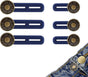 Buttonhole Extender 6 Pieces Bronze - Trouser Expander - Jeans Trouser Expander - Trouser Widening Button - V1188-MS101-01547-1
