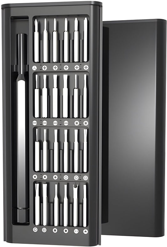 24-piece - High-quality Precision screwdriver set - Professional small compact screwdriver repair kit - V1188-MS101-01555-1