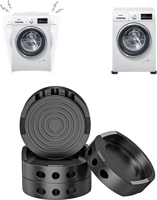 Vibration Dampers Washing Machine / Dryer - Set of 4 Pieces - Extra Thick - Stackable - Washing Machine V1188-MS101-01561-1