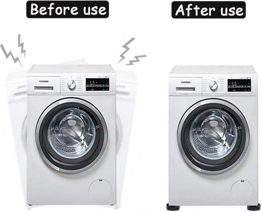 Vibration Dampers Washing Machine / Dryer - Set of 4 Pieces - Extra Thick - Stackable - Washing Machine V1188-MS101-01561-1