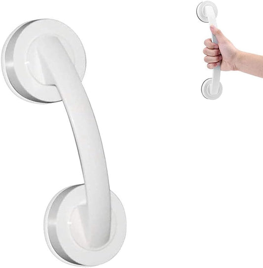 Small Handle with Suction Cup - Handle with Suction Cup - No Drilling Required Shower Support - Bathroom Wall V1188-MS101-01571-1