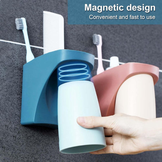 Toothbrush Holder - Toothbrush Box - Wall Mounted - Bathroom Organizer - Toothbrush Organizer - Toothbrush V1188-MS101-01574-1