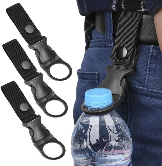 Bottle Hanger - 3 Pieces - 27mm - Universal Bottle Holder - Water Bottle Holder - Belt Holder - Waist Bottle V1188-MS101-01575-1