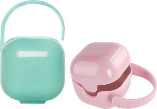 Pacifier Storage Container - Pacifier Box - Easy to Take Anywhere - Pacifier Carrier Bag - Pacifier Storage V1188-MS101-01582-1