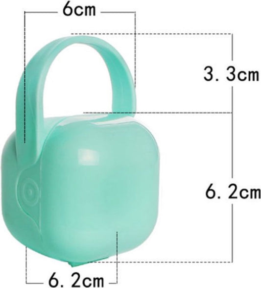 Pacifier Storage Container - Pacifier Box - Easy to Take Anywhere - Pacifier Carrier Bag - Pacifier Storage V1188-MS101-01582-1