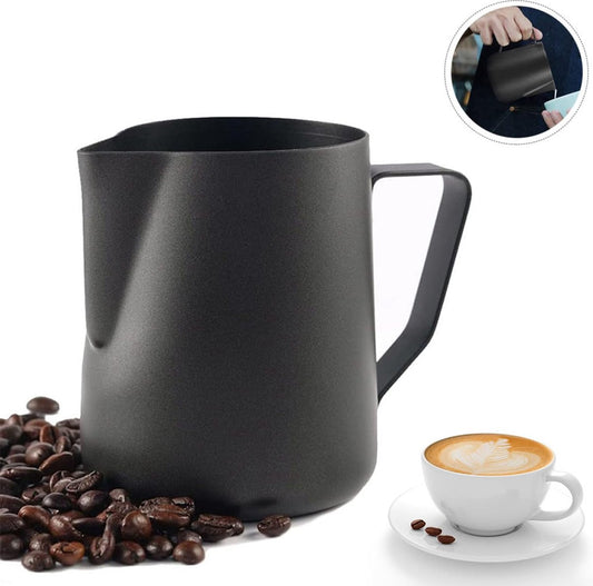 Milk frothing pitcher - Stainless Steel - Small milk jug - Milk pitcher - Milk frothing pitchers - V1188-MS101-01583-1