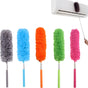 Telescopic Feather Duster - 5-Piece Cleaning Set - Feather Duster Extendable Up to 85 Cm - Cobweb Brush with V1188-MS101-01592-1
