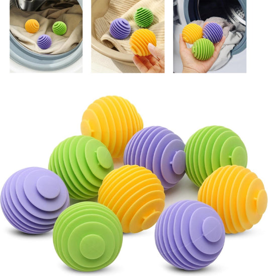 Dryer Balls 9 Pieces - Dryer Balls - Laundry Balls for Dryers - Dryer Balls - Dryer - Fabric Softener - V1188-MS101-01593-1