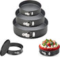 3-Piece Round Springform Set - Round Baking Tin - Cake Pan - Non-Stick Baking Pan - 20, 22 and 24cm - V1188-MS101-01624-1