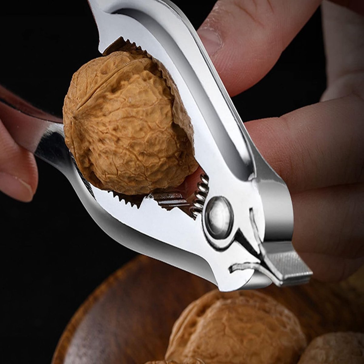 Nutcracker - Professional nutcrackers - Multifunctional Christmas Nutcracker - Portable Walnut Cracker - V1188-MS101-01631-1