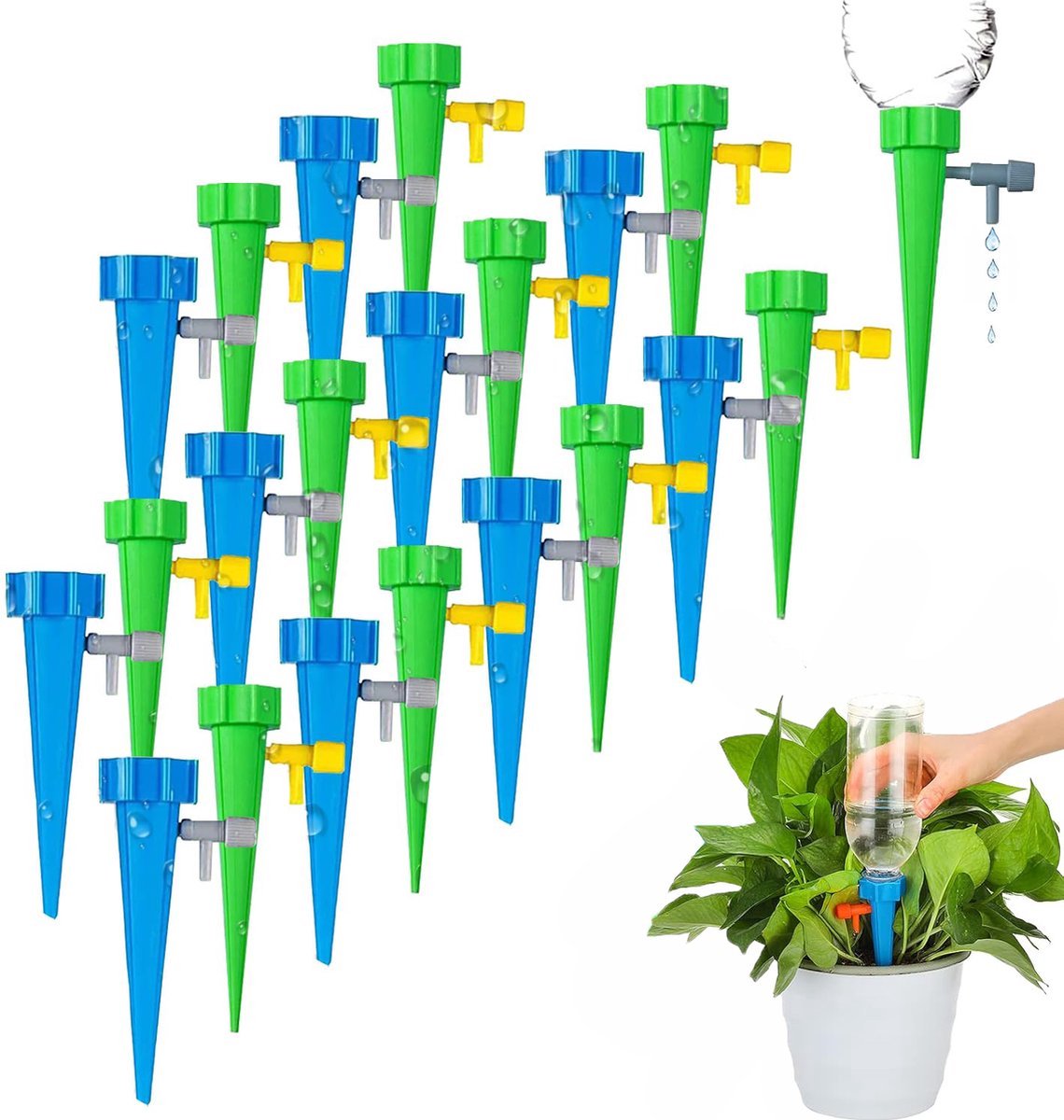 40x Water Dripper - Plant Watering System - Drip System - Watering System - Watering System - Water Ball - V1188-MS101-01648-1