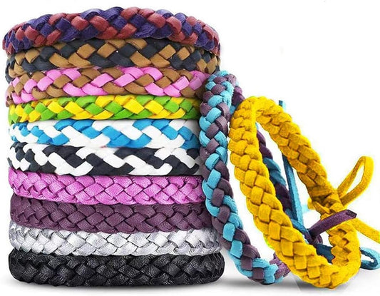 Anti-Mosquito Bracelet - 12 Pieces - Anti-Mosquito Bracelet - Insect-Repellent Wristband - Anti-Mosquito V1188-MS101-01663-1