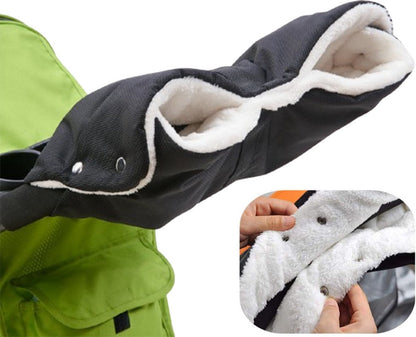 Stroller Glove Hand Warmer - Gloves for Strollers - Buggy Hand Warmer - Lined Gloves - Universal - Waterproof V1188-MS101-01665-1