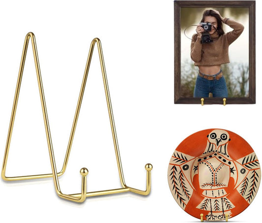 Plate Stand - Plate Rack - Plate Holder - Plate Display - 10 Inch - Stand - Holder - Support - Rack - Hanger V1188-MS101-01674-1