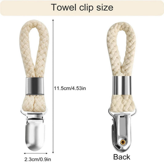 Towel Clips - 4 Pieces - Towel Hooks - Towel Holders - Small Towel Clips - Towel Clip - Towel Pegs - Tea V1188-MS101-01676-1