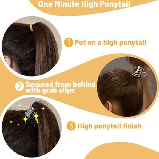 Hair Clips - 3 Pieces - Non-Slip Clips - Hair Clamp - Hairpin - Hairpins - Anti-Slip Clips - Girls' Hair V1188-MS101-01690-1