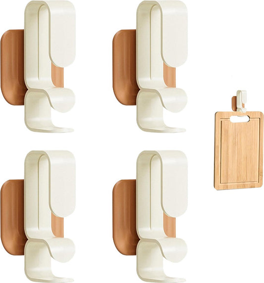 Towel Hook - 4 Pieces - Coat Hook - Hanging Hooks - Small Towel Hooks - Washbasin Hook - Towel Hooks - Hook - V1188-MS101-01698-1