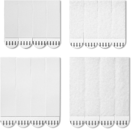 Strong Self-Adhesive Double-Sided Velcro - 24-Pair - Self-Adhesive Hook - Photo Frame - Photo Frame Hooks - V1188-MS101-01710-1
