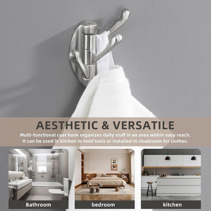 Wall Hook - Swivel Hooks - Foldable Towel Hook - Triple Hook - Hooks - Hanging Hooks - Wall Hook - Coat Hook V1188-MS101-01721-1