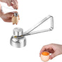 Eggshell Cutter - Stainless Steel - Eggshell Opener - Egg Beheader - Egg Topper - Egg Slicers - Egg Topper - V1188-MS101-01722-1