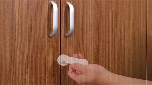 10 Pieces - Child Lock - Drawer Child Lock - Refrigerator Lock - Cabinet Child Locks - Cabinet Door Child V1188-MS101-01737-1