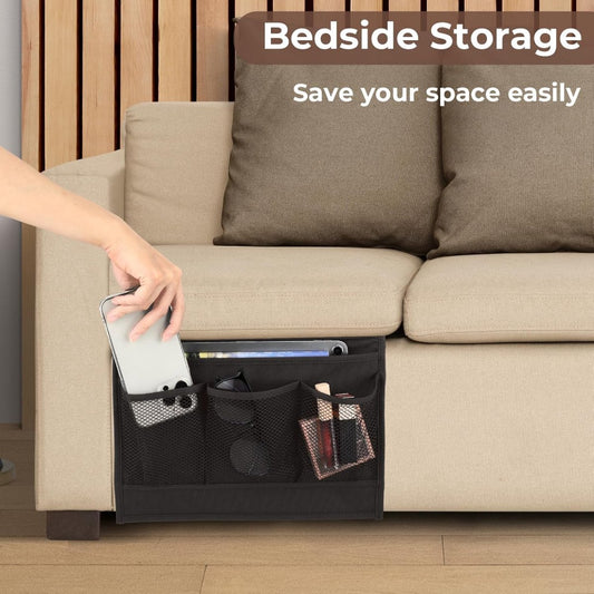 Bedside Pocket - Bed Organizer - Sofa Organizer - Bed Storage Compartment - Storage Bag for Bed or Sofa - V1188-MS101-01754-1