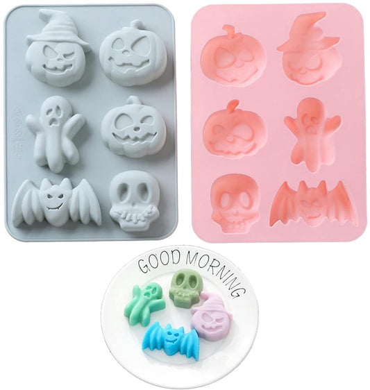 Halloween - 2-piece - Cake Pan - Non-stick Coating Springform Pan - Chocolate Mold - Silicone Baking Molds - V1188-MS101-01756-1
