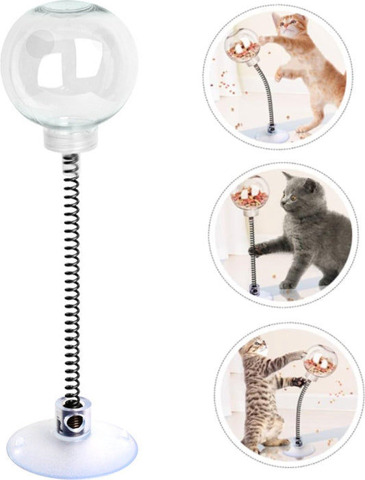 Cat Toys - Food Dispenser - Interactive Puppy Food Training - Training Ball - Learning Play Ball - Treat Ball V1188-MS101-01759-1
