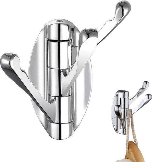 Wall Hook - Swivel Hooks - Foldable Coat and Towel Hook - Triple Hook - Small Hooks - Hanging Hooks - Wall V1188-MS101-01761-1
