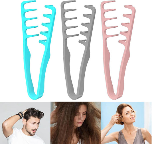 3 Pieces - Hair Styling Comb - Coarse Texture Comb - Comb for Frizzy Hair - Hair Care Instrument for Home V1188-MS101-01764-1