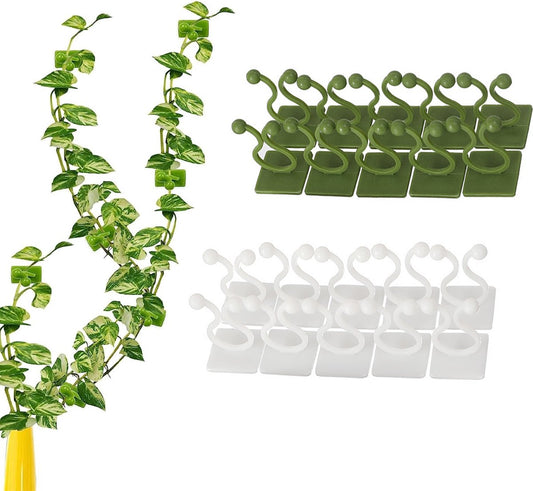 Plant Clips - Plant Clips - Climbing Plant Guide - Tie Up - Plant Support - Garden Clips - Cable Organizer - V1188-MS101-01766-1