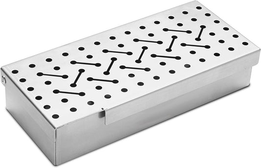 Smoker box - Smoker box - Smoker boxes - Smoker container - Smoker box - Smoke - Barbecue - BBQ - Barbecue V1188-MS101-01772-1