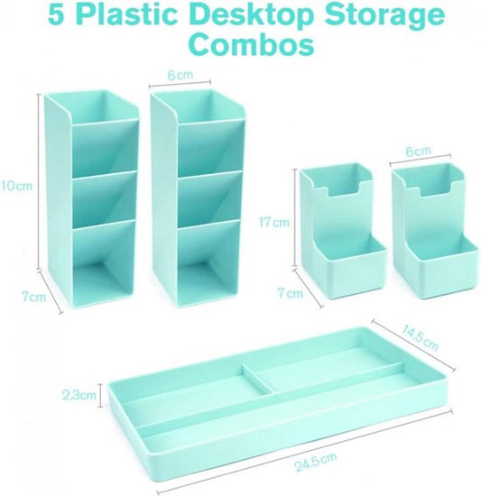 Pen Tray - 13 Compartments - Pen Holder - Desk Organizer - Pen Trays - Desk Organizer - Pen Case - Plastic - V1188-MS101-01778-1