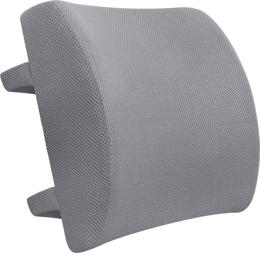 Ergonomic Lower Back Cushion - Memory Foam - Back Support - Lumbar Support - Relieve Fatigue - For Car, V1188-MS101-01800-1