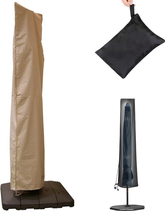 Parasol Cover - 190x50x30cm - Standing Parasol - Sturdy & Durable - Waterproof Parasol Cover 600D - With V1188-MS101-01809-1