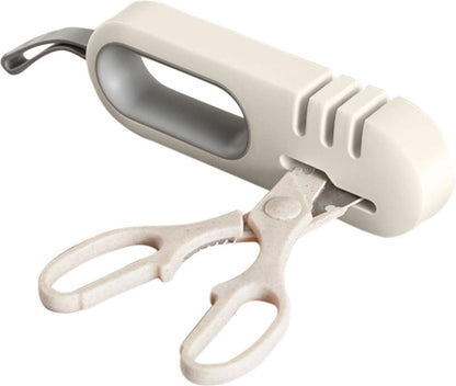 Knife Sharpener - 4-in-1 Knife Sharpener - Sharpening - Whetstone - Anti-Slip Knife Sharpener - Pull-through V1188-MS101-01828-1