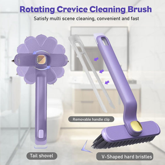 Crevice Cleaning Brush - 3 Pieces - Cleaning Brush - Scrubbing Brush - Multifunctional - Corner Cleaning V1188-MS101-01832-1