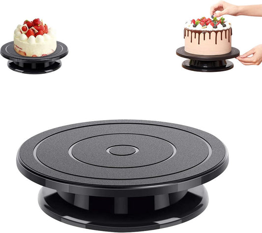 Rotating Cake Stand - Cake Turntable - Cake Stand with Base - Cake Dish - Cake Plate - Cake Plate - Cake V1188-MS101-01837-1