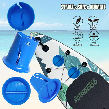 Paddle Board/SUP Cup Holder Water Bottle Holder Pink - Boat, Kayak, Surfboard, Camper, Desk, Swimming Pool, V1188-MS101-01843-1