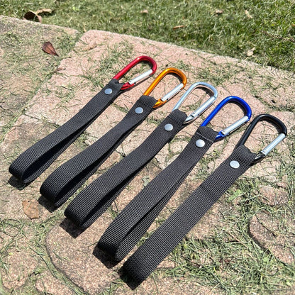 Stroller Hook - 10 Pieces - Bicycle Hook - Stroller Bag Hook - With Carabiner - Extra Sturdy - Bag Hook - V1188-MS101-01872-1