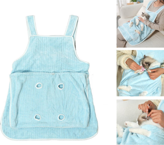 Cat Carrier Bag - Pocket Carrier Sling - Cat Carrying Apron - Carrier Bag for Cats - Portable Cat Bag for V1188-MS101-01896-1