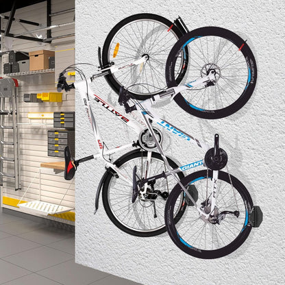 Rotatable Bicycle Suspension System - Bike Hook - Bicycle Suspension Bracket - Bicycle Storage - Wall Bracket V1188-MS101-01903-1