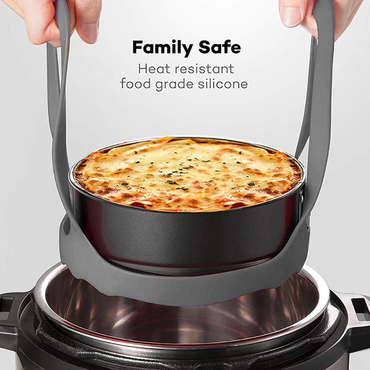 Egg poacher - Poached egg maker - Silicone egg cooker rack - Poached egg maker - Silicone Steamer Basket - V1188-MS101-01904-1