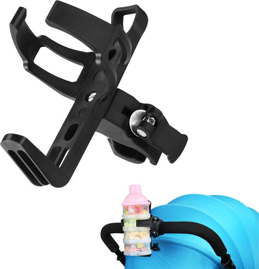 Bicycle Cup Holder - Bicycle Bottle Holder with Clamp - Universal Stroller Cup Holder - Buggy Cup Holder - V1188-MS101-01911-1
